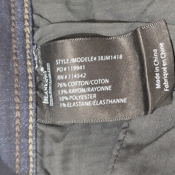 [Blank NYC] Stanton Men's 30X32 Straight Fit Denim Jeans - Picture 12 of 16